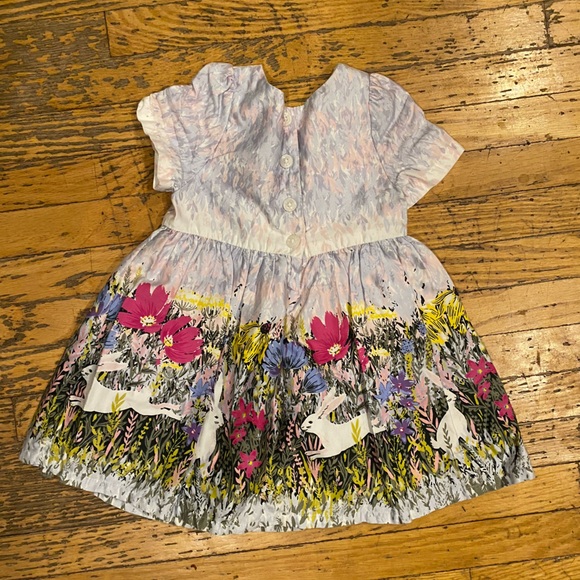 EASTER DRESS 🐇Oshkosh beautiful floral bunny dress for summer or Easter. - Picture 3 of 3